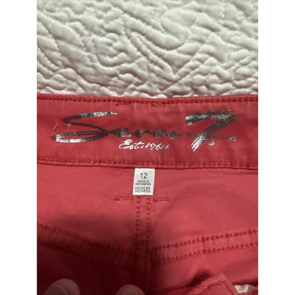 Seven 7 High Rise Skinny Crop Jeans Ankle Colored Denim Bottoms Womens Size 12 - Picture 3 of 8